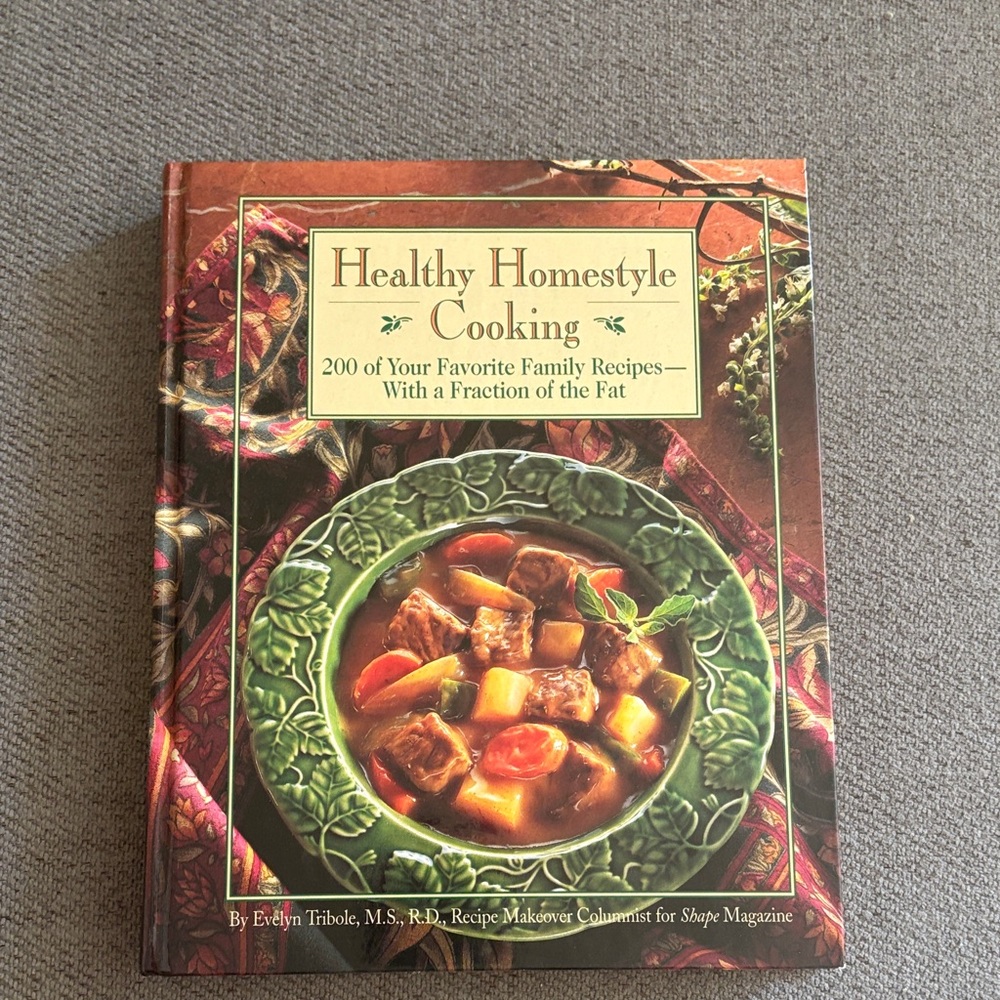 Healthy Homestyle Cooking Cookbook